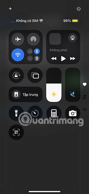 Instruções para redefinir o Centro de Controle no iPhone