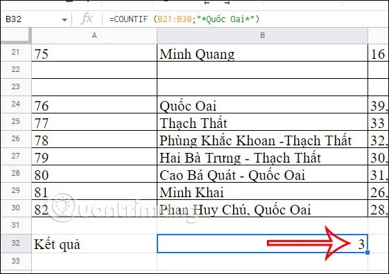 Comment compter les cellules contenant du texte dans Google Sheets