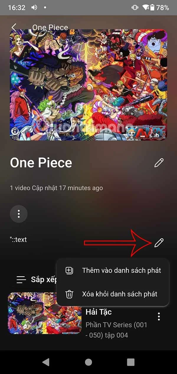 AnimeVsub'da anime video oynatma listeleri oluşturma talimatları