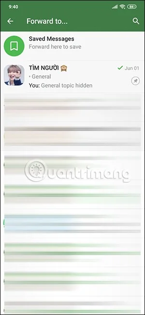 Telegram'da indirilen dosyaları yönetme talimatları