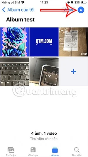 iPhone에서 사진 앨범을 공유하는 방법