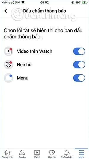 Hoe je de meldingsstippen op Facebook uitschakelt