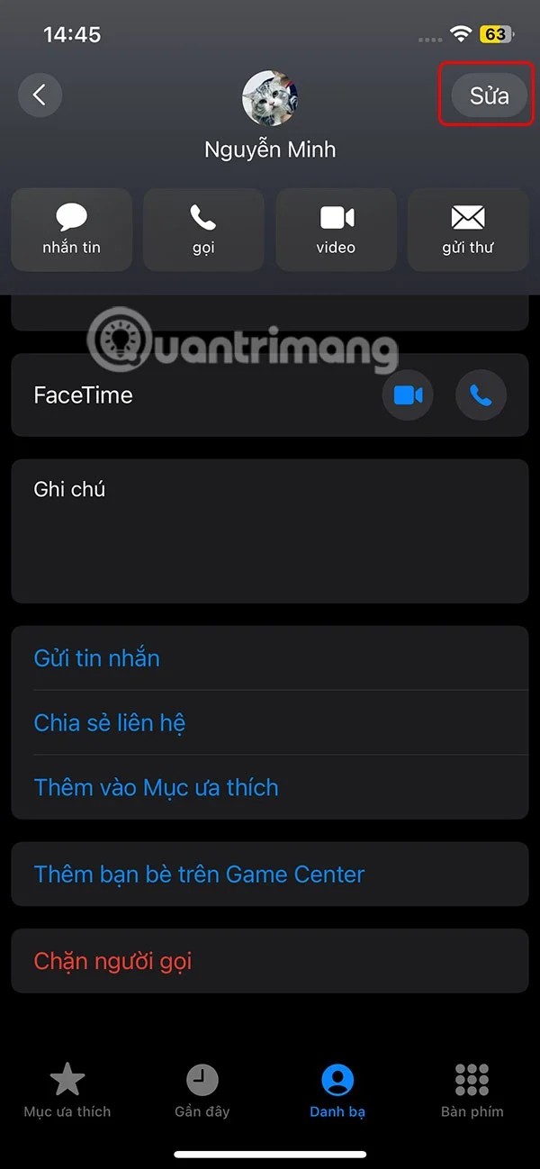 Instrucțiuni pentru 4 moduri de a ascunde contactele pe iPhone