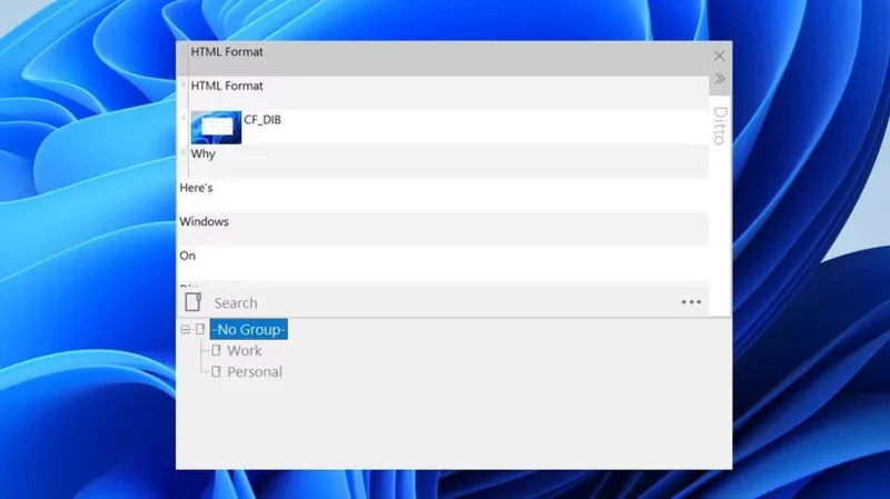 Why do people prefer Ditto over Windows Clipboard?