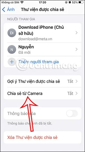 iPhone 공유 앨범에 사진을 추가하는 방법