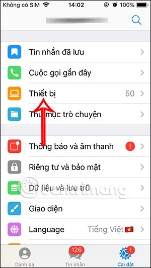 How to log out of Telegram account remotely