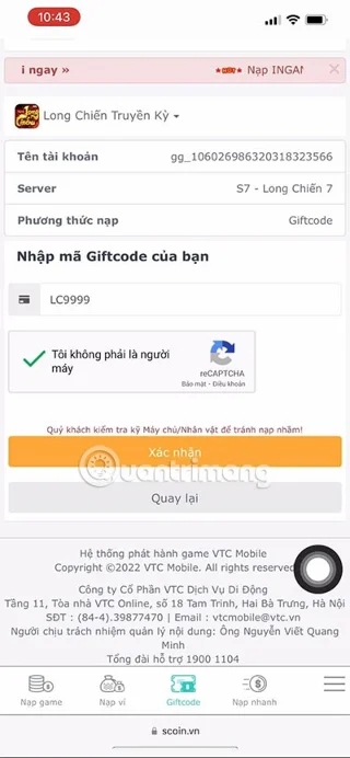 Laatste Long Chien Truyen Ky-code en hoe u de code invoert