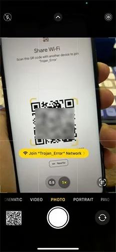 iPhone과 Android 간에 WiFi 비밀번호 공유