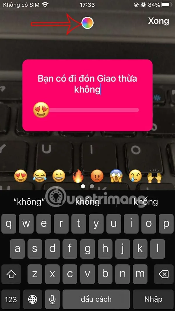 Hoe gebruik je Emoji Slider op Instagram?