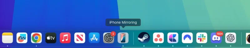 iPhone 화면을 Mac으로 미러링하기 위해 iPhone 미러링을 설정하는 방법