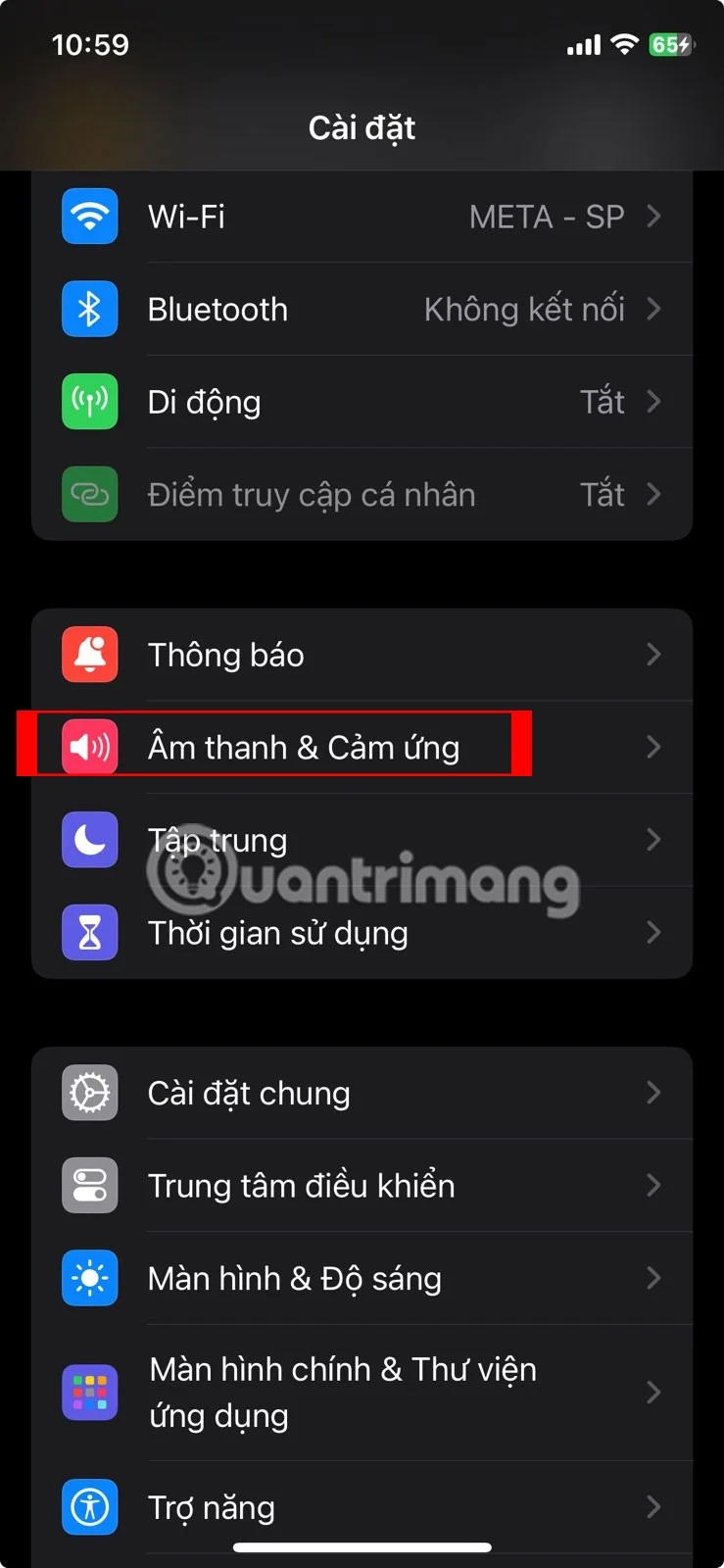 Cómo desactivar la vibración en el iPhone