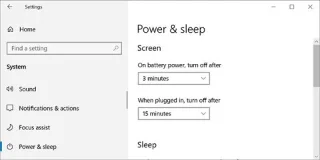 The fastest way to turn off the screen in Windows