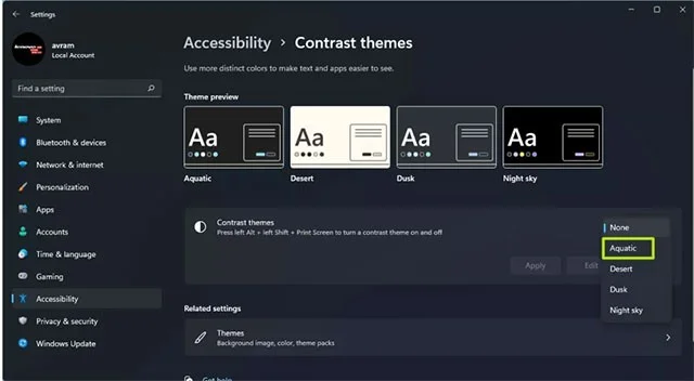 Cómo habilitar el modo oscuro en Windows 11