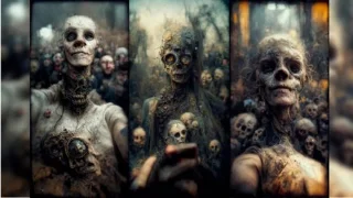 Estremecerse con los últimos selfies de la humanidad predichos por IA