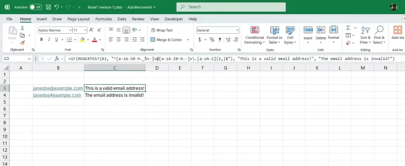 Hoe u de Regex-functie van Excel kunt gebruiken om uw zoekopdrachten te verbeteren