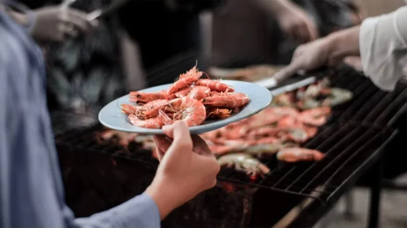 ¿Qué parte del camarón no se debe comer?
