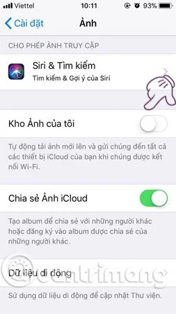 iPhone에서 iCloud 계정 동기화를 끄는 방법