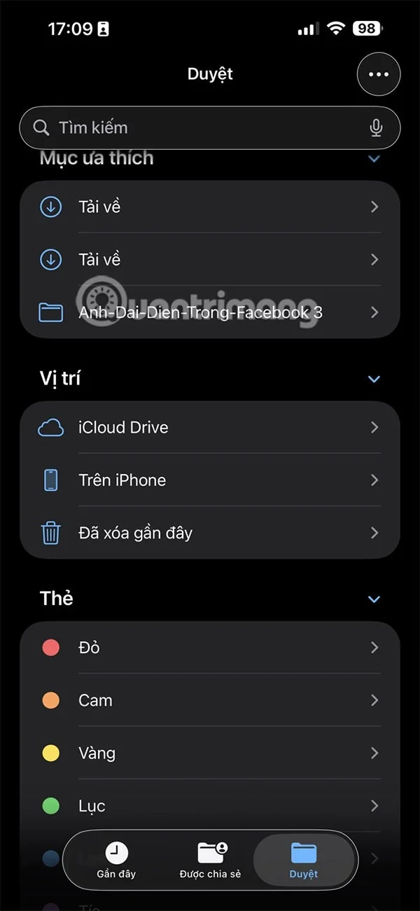 Cómo cambiar el color de una carpeta en la aplicación Archivos de iPhone