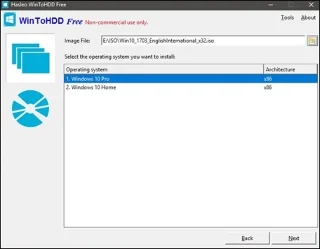 Cómo instalar Windows usando WinToHDD sin USB ni DVD