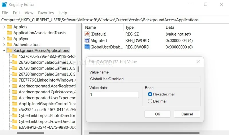 Cómo desactivar aplicaciones en segundo plano en Windows 11, reducir el consumo de RAM en Win 11
