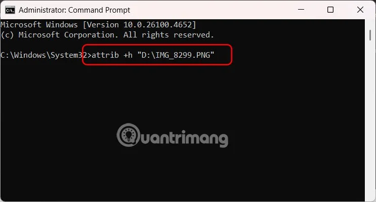 How to hide and show files in Windows 11 without software