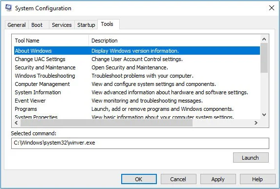 Cómo abrir y usar MSConfig en Windows 10