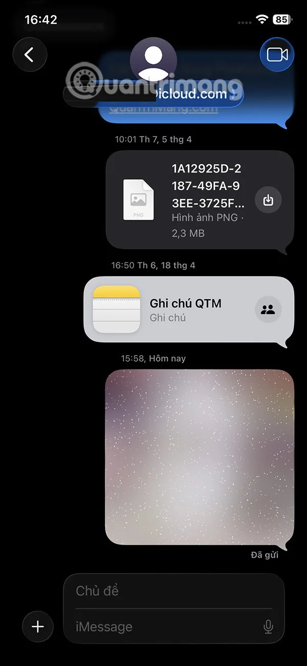 Cómo enviar mensajes invisibles en iPhone