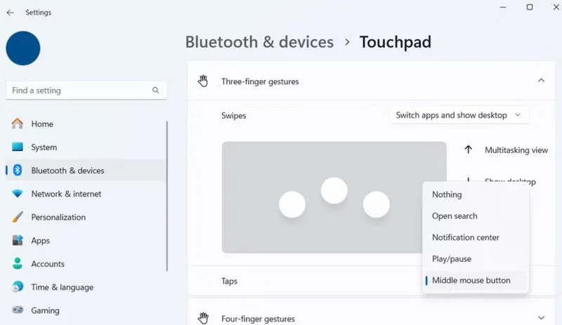 8 gestos ocultos del panel táctil de Windows que hacen que tu flujo de trabajo sea increíblemente rápido