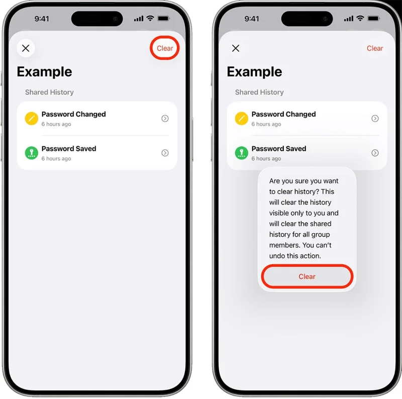 Instrucciones para ver contraseñas de cuentas antiguas guardadas en el iPhone