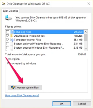 Clean up the WinSxS folder to free up Windows space