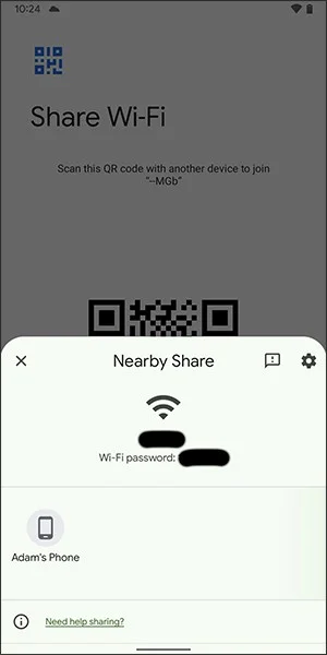 비밀번호 입력 없이 Android에서 Wi-Fi를 공유하는 방법