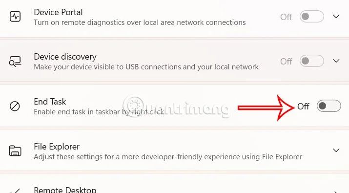 Cum se adaugă opțiunea Închidere activitate în bara de activități din Windows 11