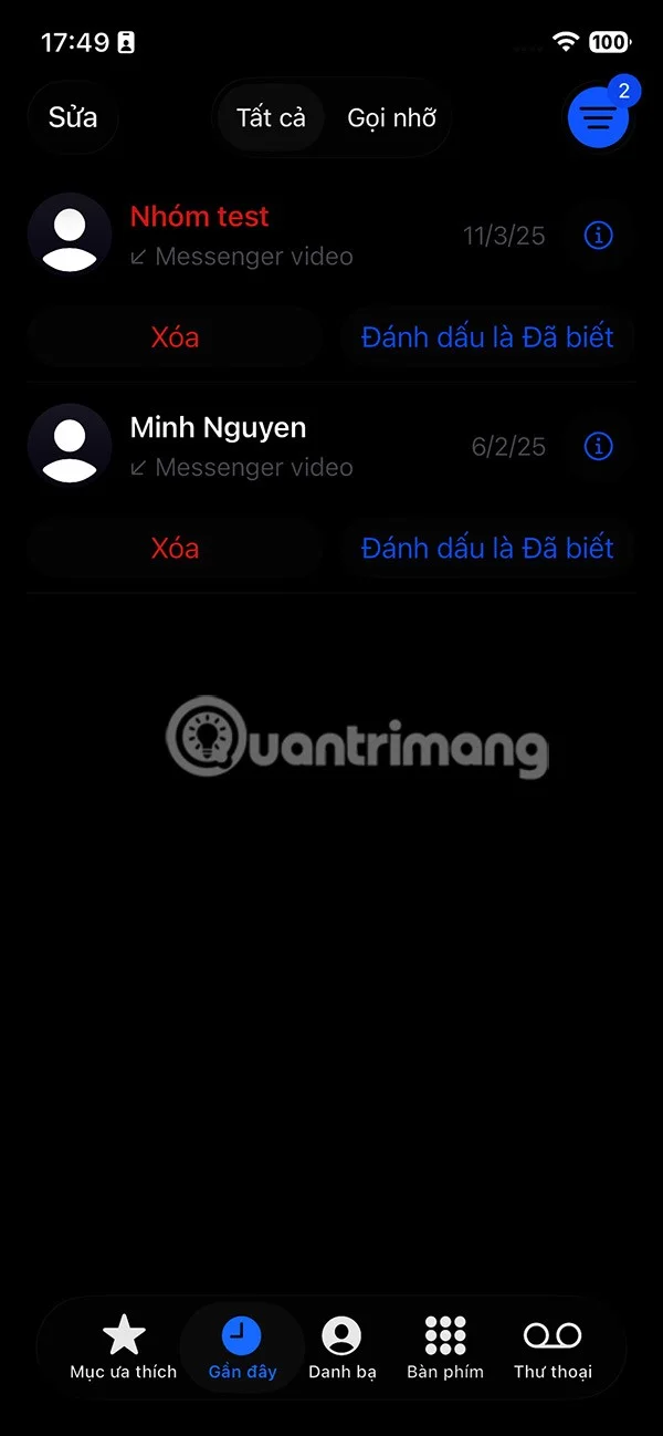 Cómo encontrar llamadas perdidas de números desconocidos en iPhone