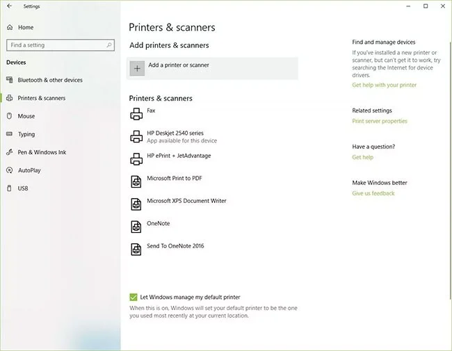Cómo agregar una impresora a Windows 10