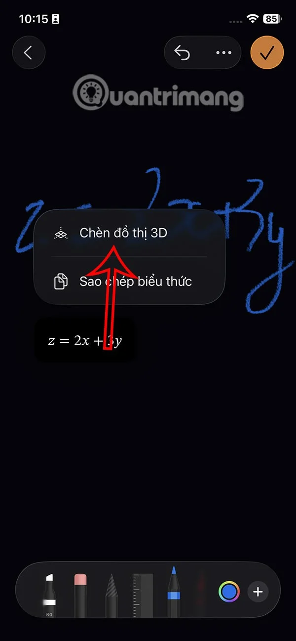 Instrucciones para crear gráficos 3D en iPhone sin aplicaciones