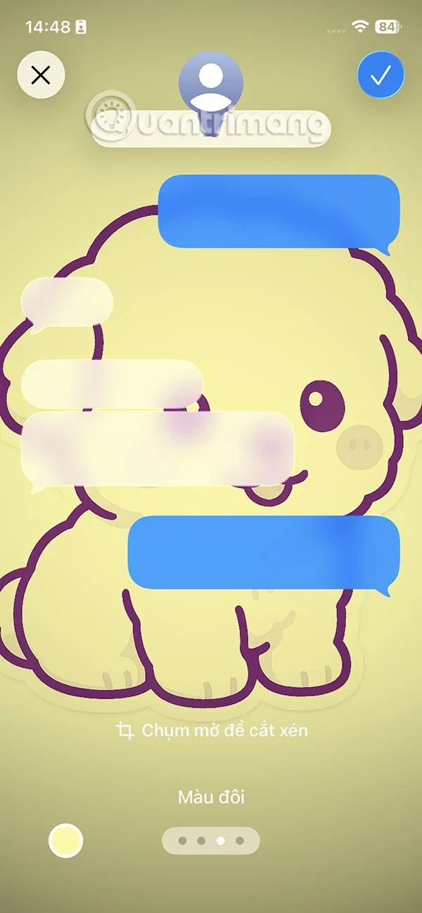 Cómo cambiar el fondo de pantalla de los mensajes en iPhone