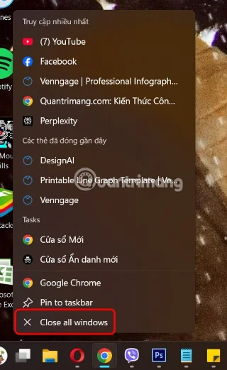 ¿Cómo cerrar todas las aplicaciones abiertas a la vez en Windows 11?