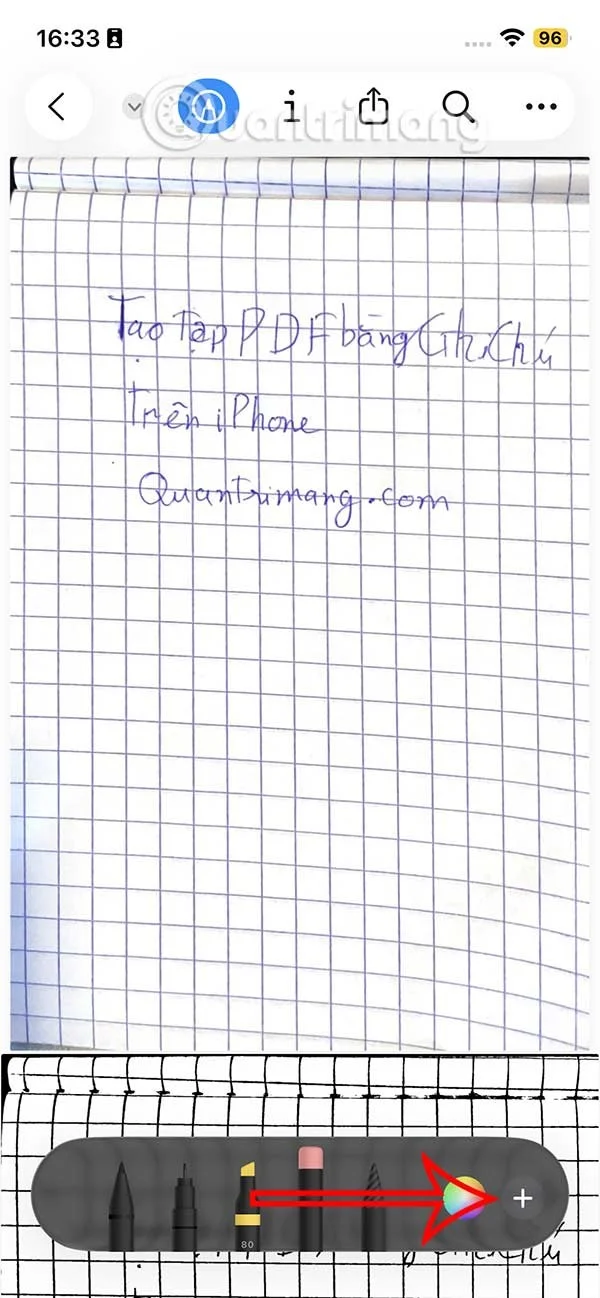 Cómo crear una firma de documento en iPhone