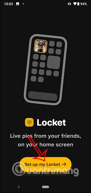 Cómo usar el widget Locket para Android