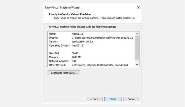 Cómo ejecutar macOS en Windows 10 con VMware Workstation Player