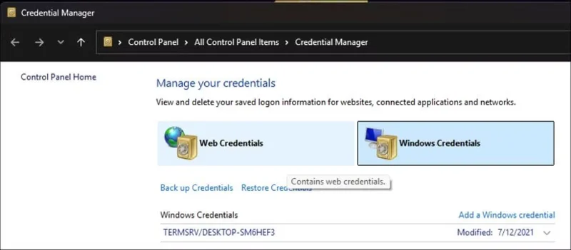 ¿Por qué esta función de Administrador de credenciales integrada en Windows no puede reemplazar a un administrador de contraseñas?