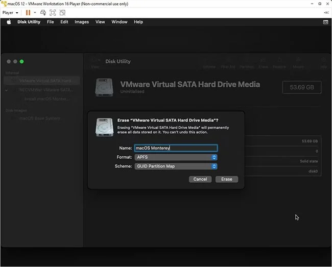 Cómo ejecutar macOS en Windows 10 con VMware Workstation Player