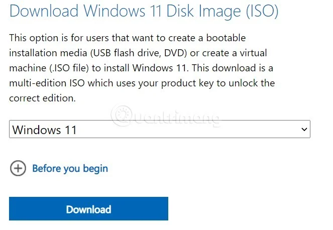 Cum se descarcă Windows 11, descarcă ISO-ul oficial al Windows 11 de la Microsoft