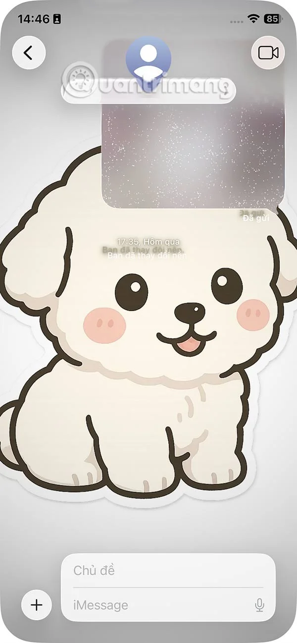 Cómo cambiar el fondo de pantalla de los mensajes en iPhone