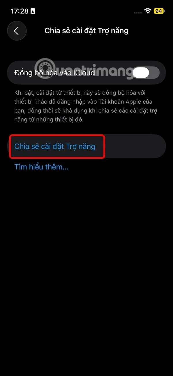Cómo compartir la configuración de accesibilidad del iPhone con otro dispositivo