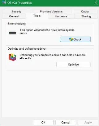 Cómo eliminar la advertencia del triángulo amarillo en la unidad C de Windows
