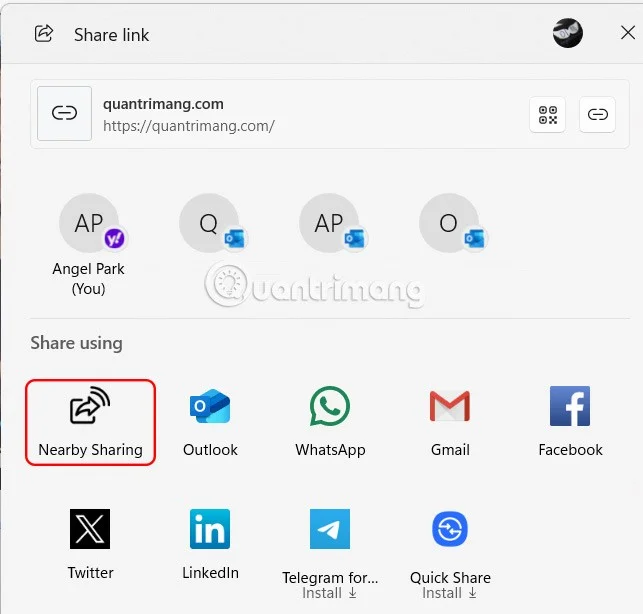 Instrucțiuni pentru partajarea fișierelor utilizând Partajarea în apropiere în Windows 11
