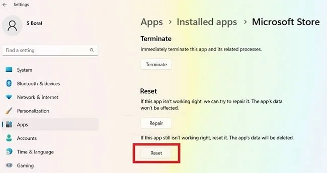 Cómo solucionar el error "Microsoft Store no funciona"