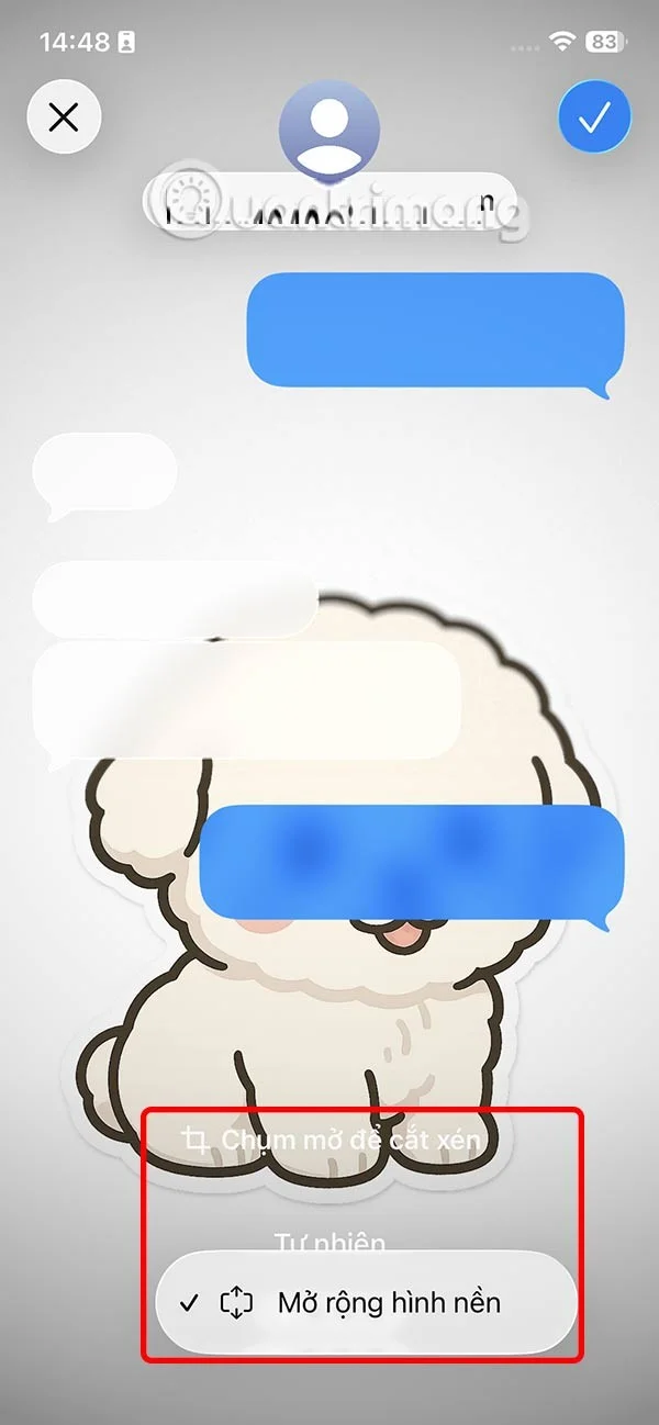 Cómo cambiar el fondo de pantalla de los mensajes en iPhone