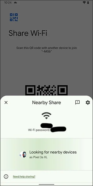 비밀번호 입력 없이 Android에서 Wi-Fi를 공유하는 방법